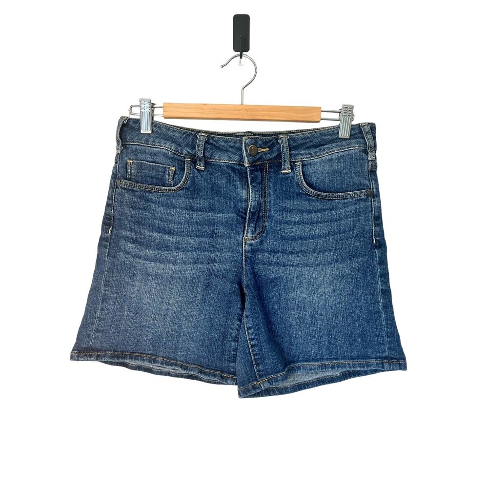 Pilcro and the Letterpress x Anthropologie Women's Script sz 28 Shorts 6” Inseam
